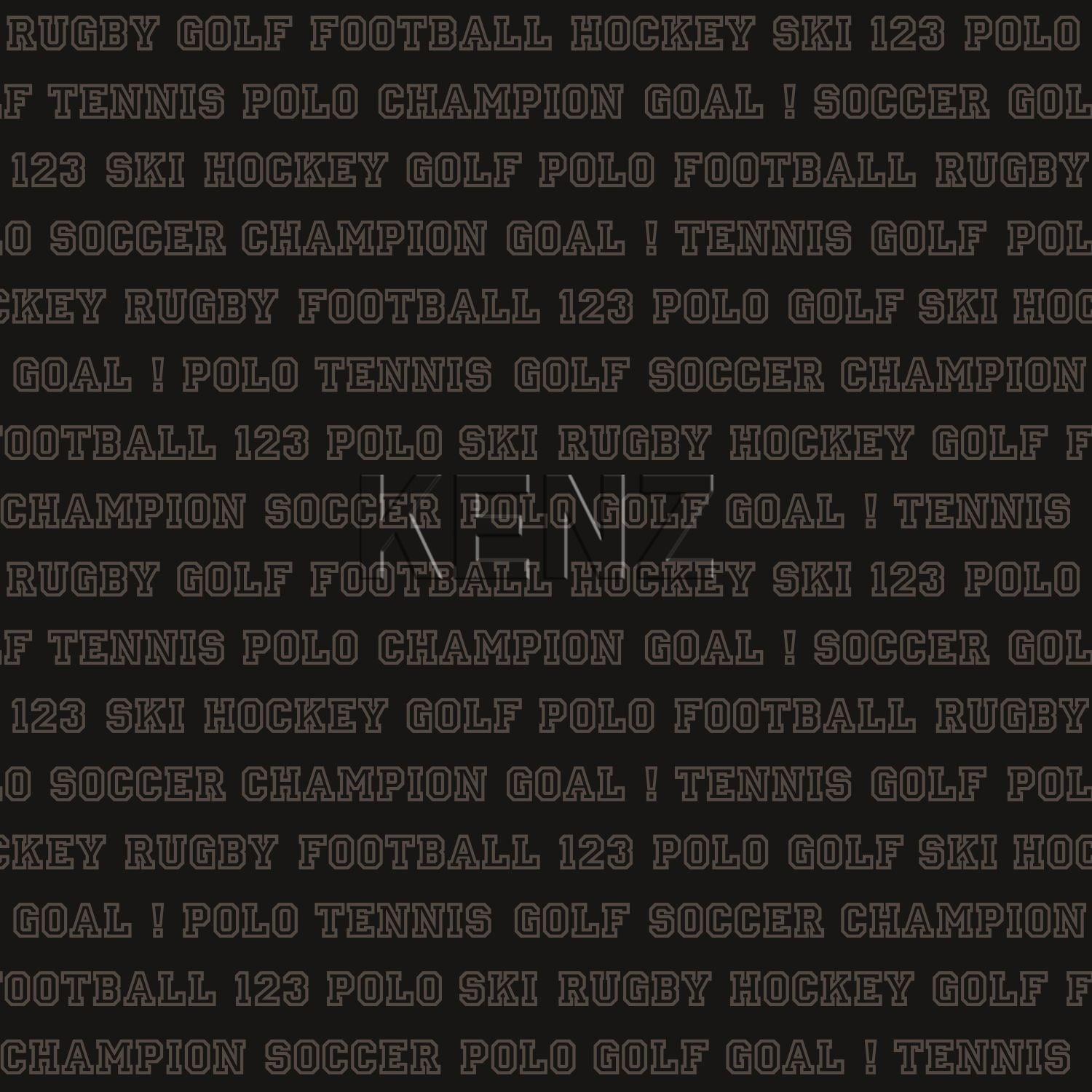 wallpaper sports texts dark brown 115626