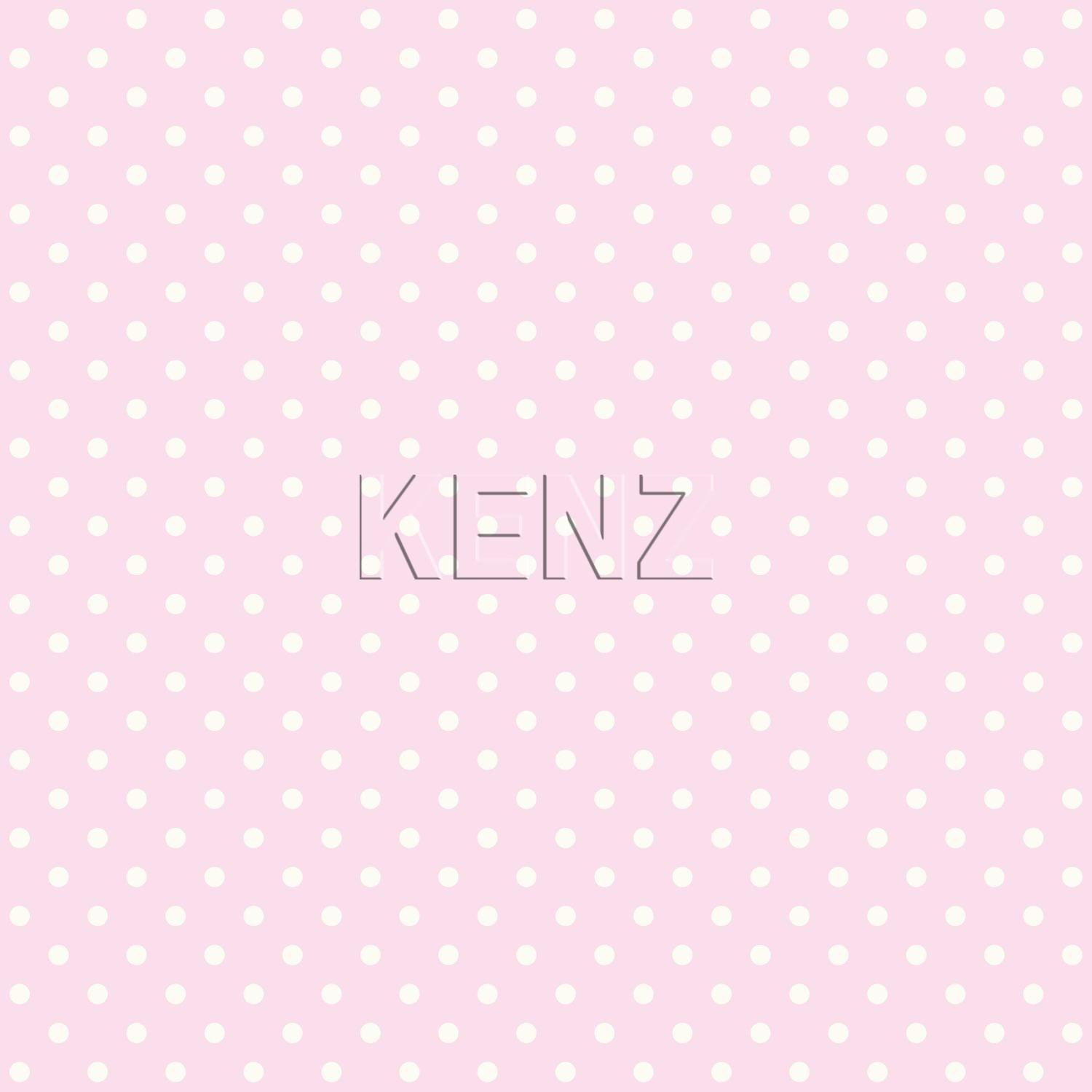 wallpaper small dots soft pink and white 115846