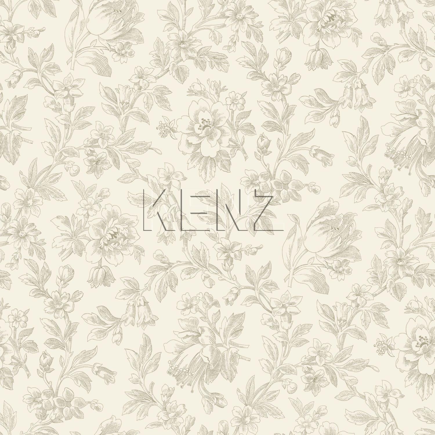 wallpaper elegant flowers brown 127626