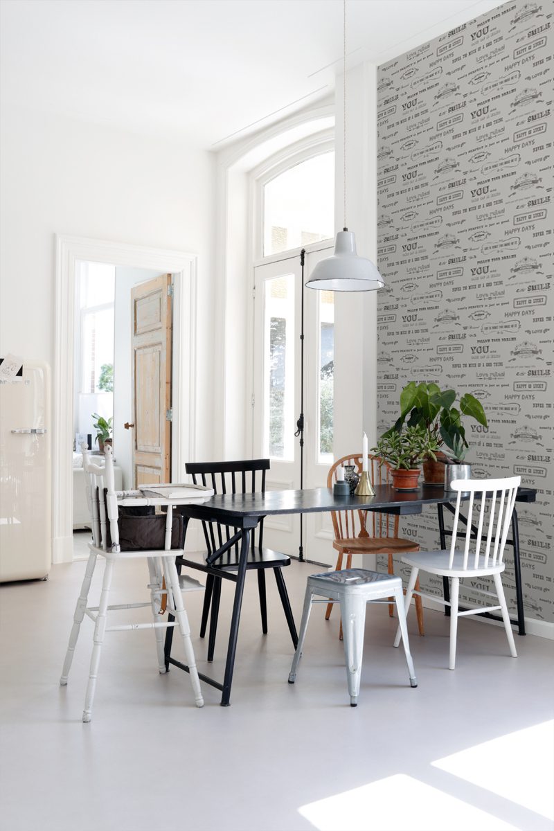 wallpaper chalkboard texts light warm gray 128504