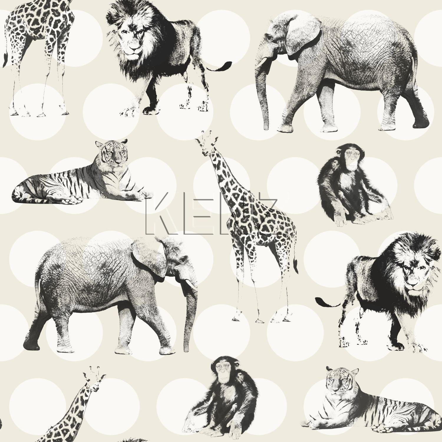 wallpaper animals with dots shiny white and black 128712