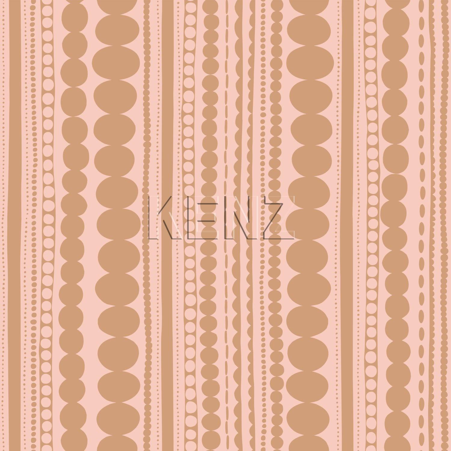 wallpaper beads peach pink and shiny copper brown 128823
