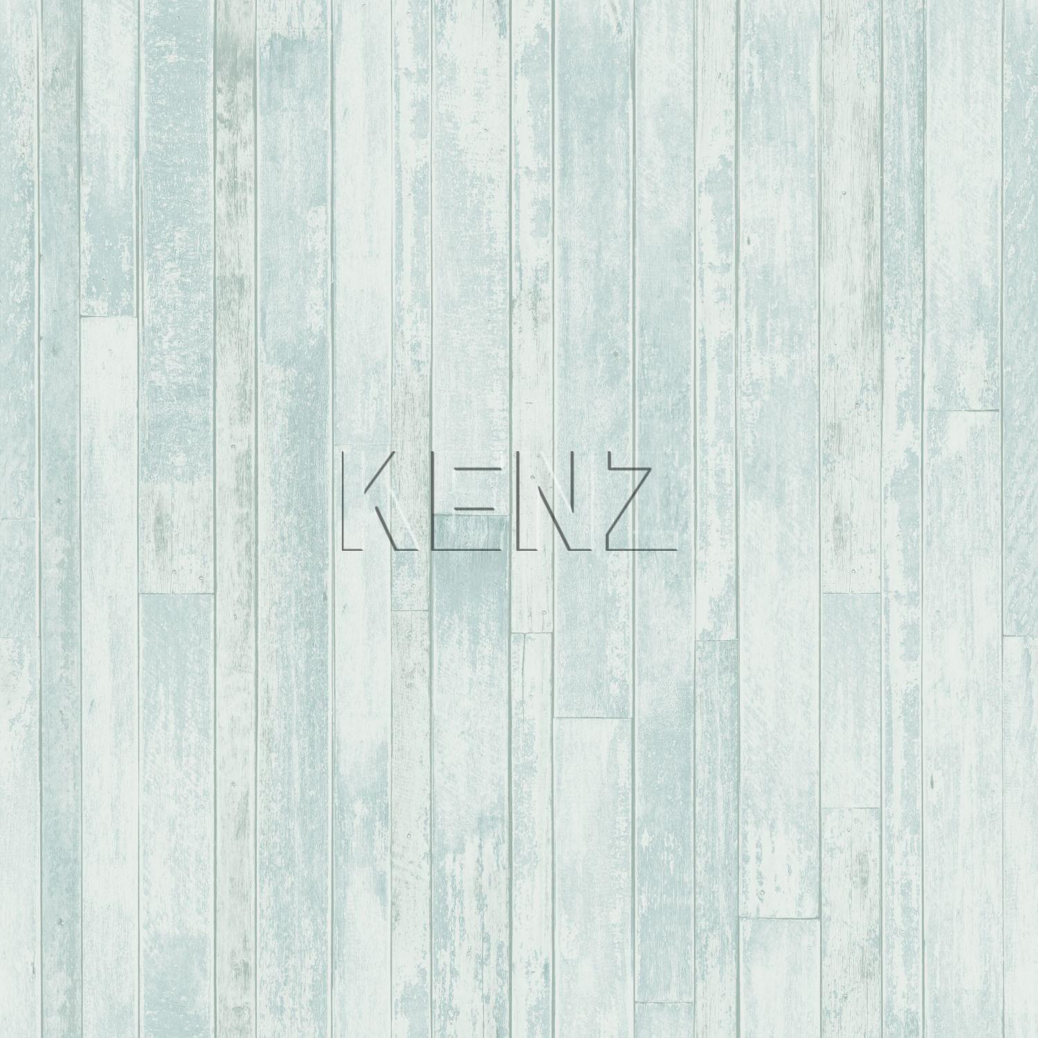 wallpaper vintage scrap wood planks greyed turquoise 128837