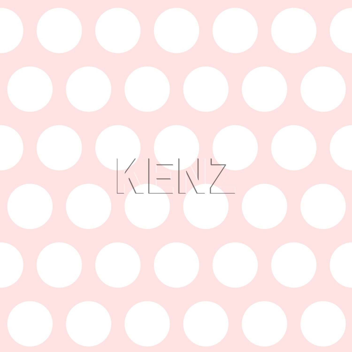 wallpaper small dots white and light pink 128859