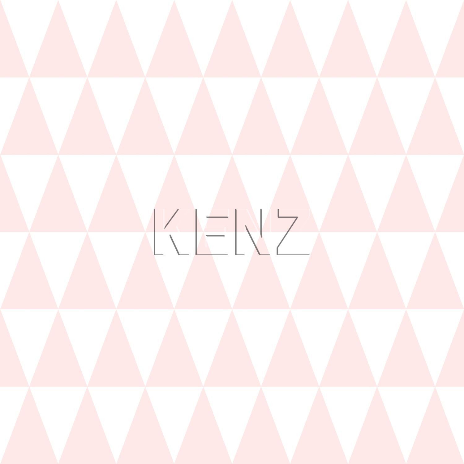 wallpaper graphic triangles light pink and white 128862