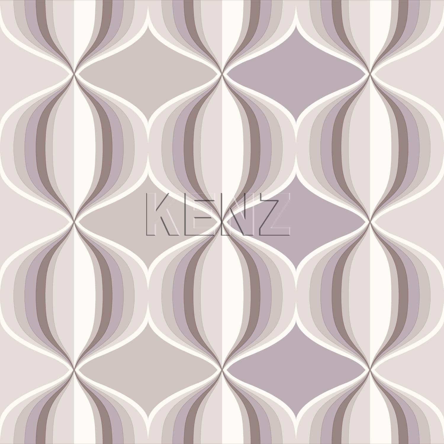 wallpaper graphic motif taupe 135433