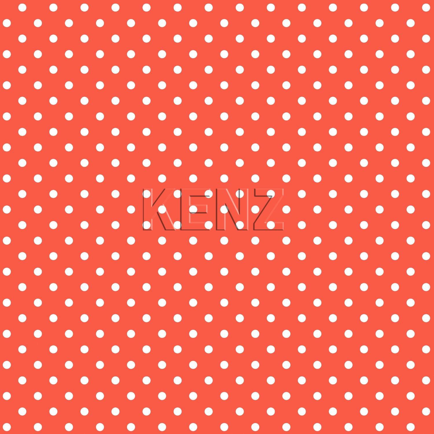 wallpaper small dots coral red 138101