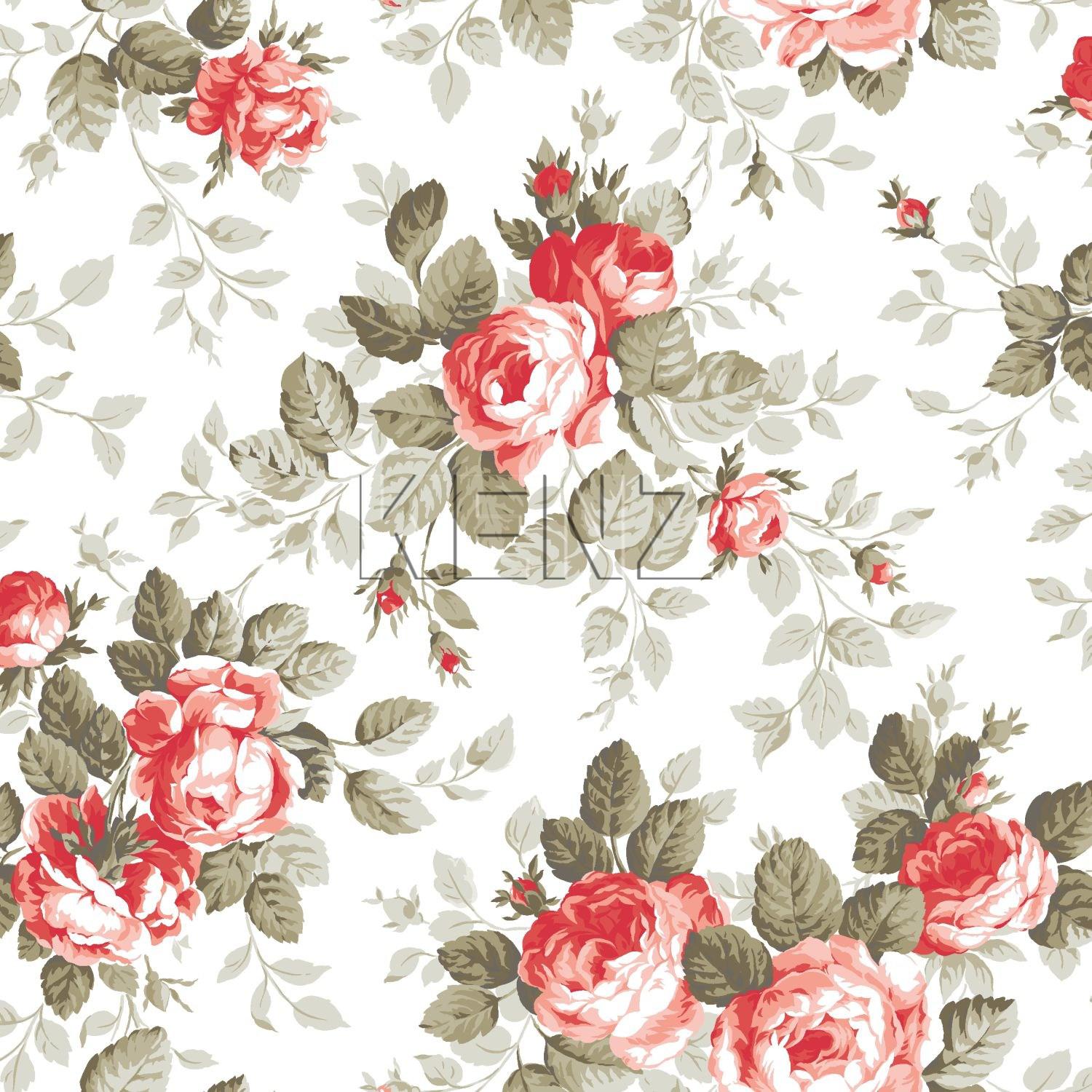 wallpaper roses coral red 138111