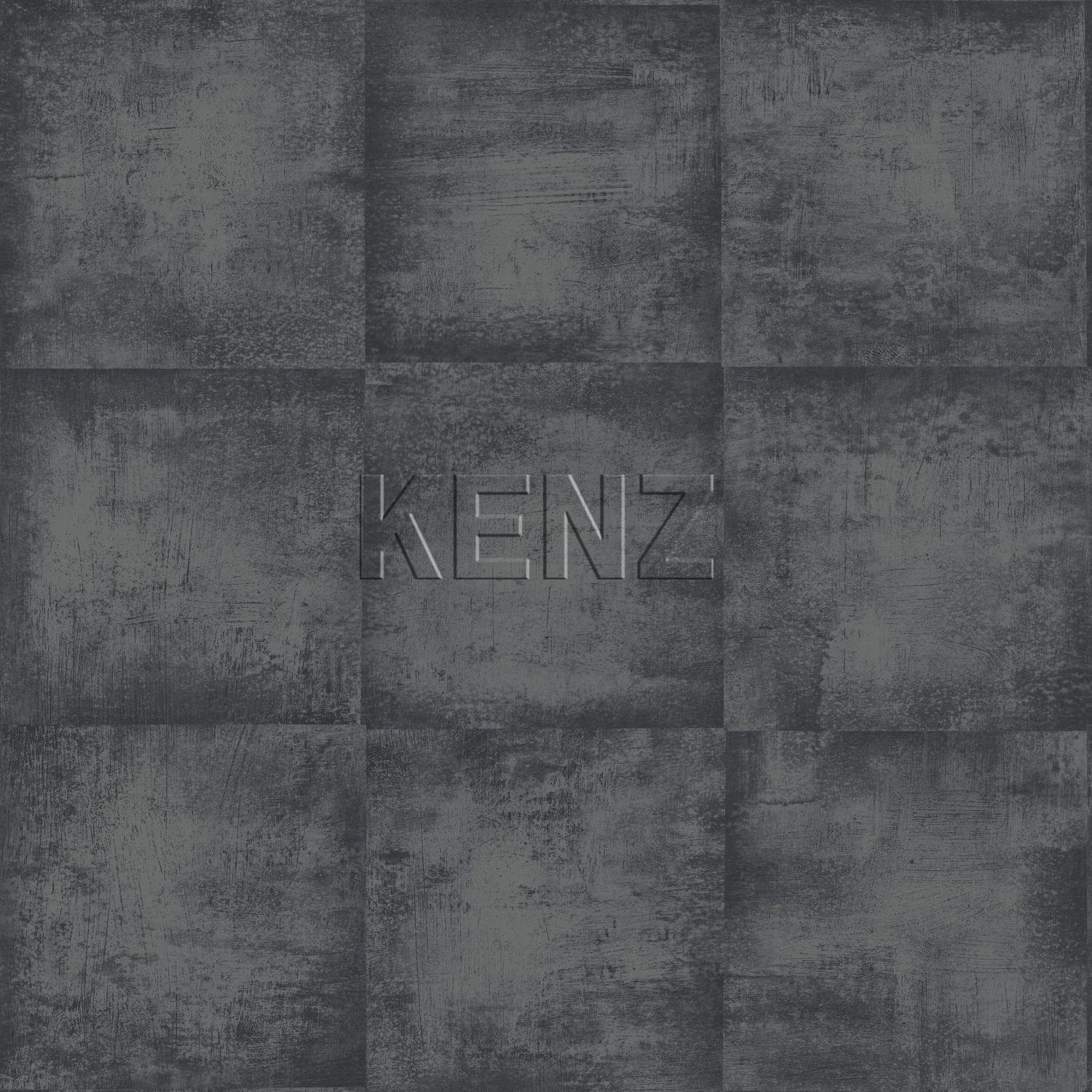 wallpaper concrete look black 138204