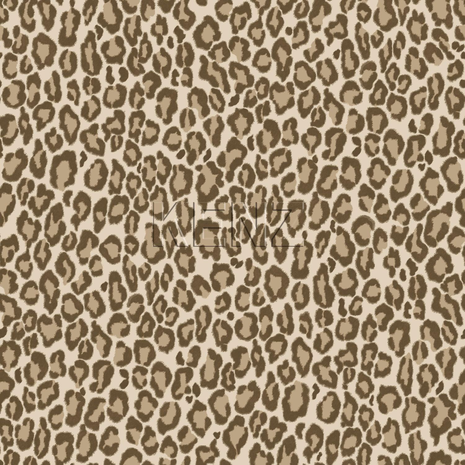 wallpaper leopard print brown 139152
