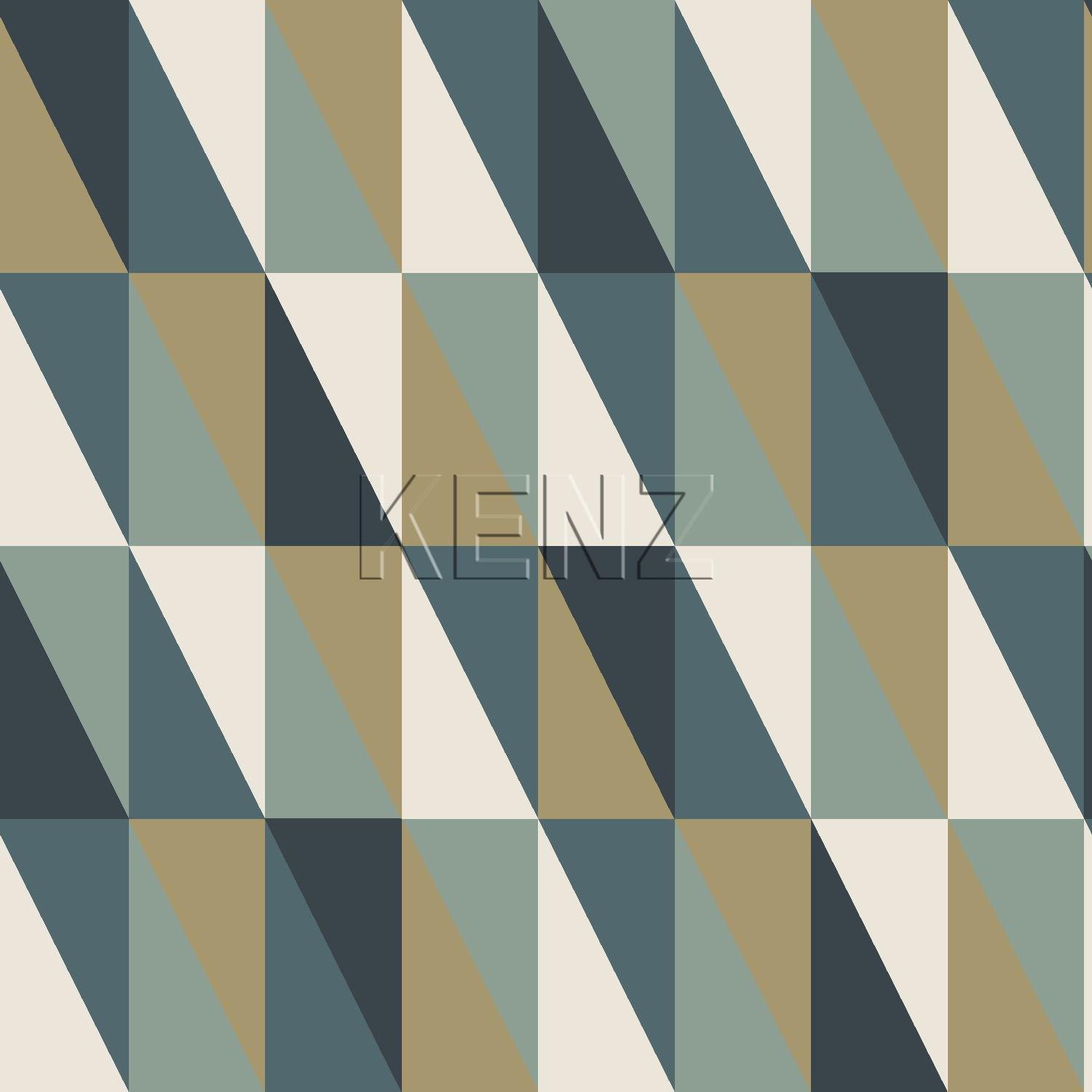 wallpaper graphic triangles gold, green and blue 139197