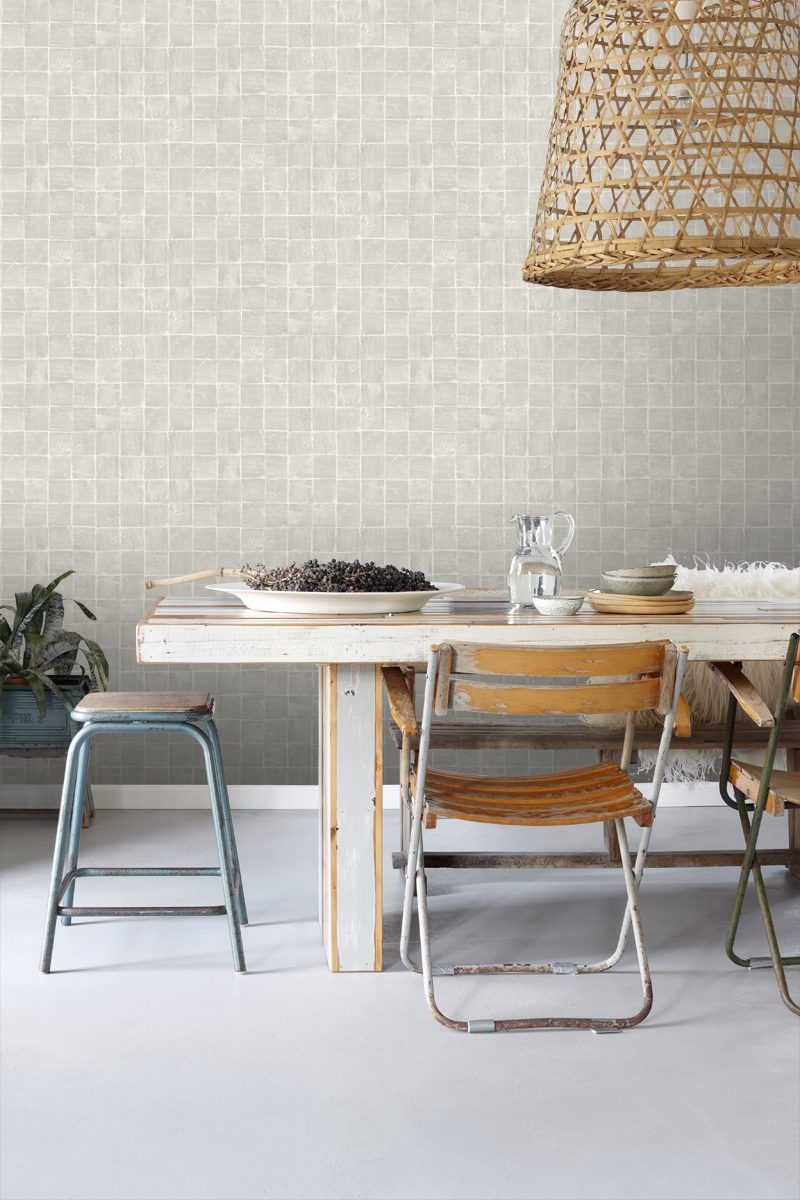 wallpaper tile pattern beige 148315