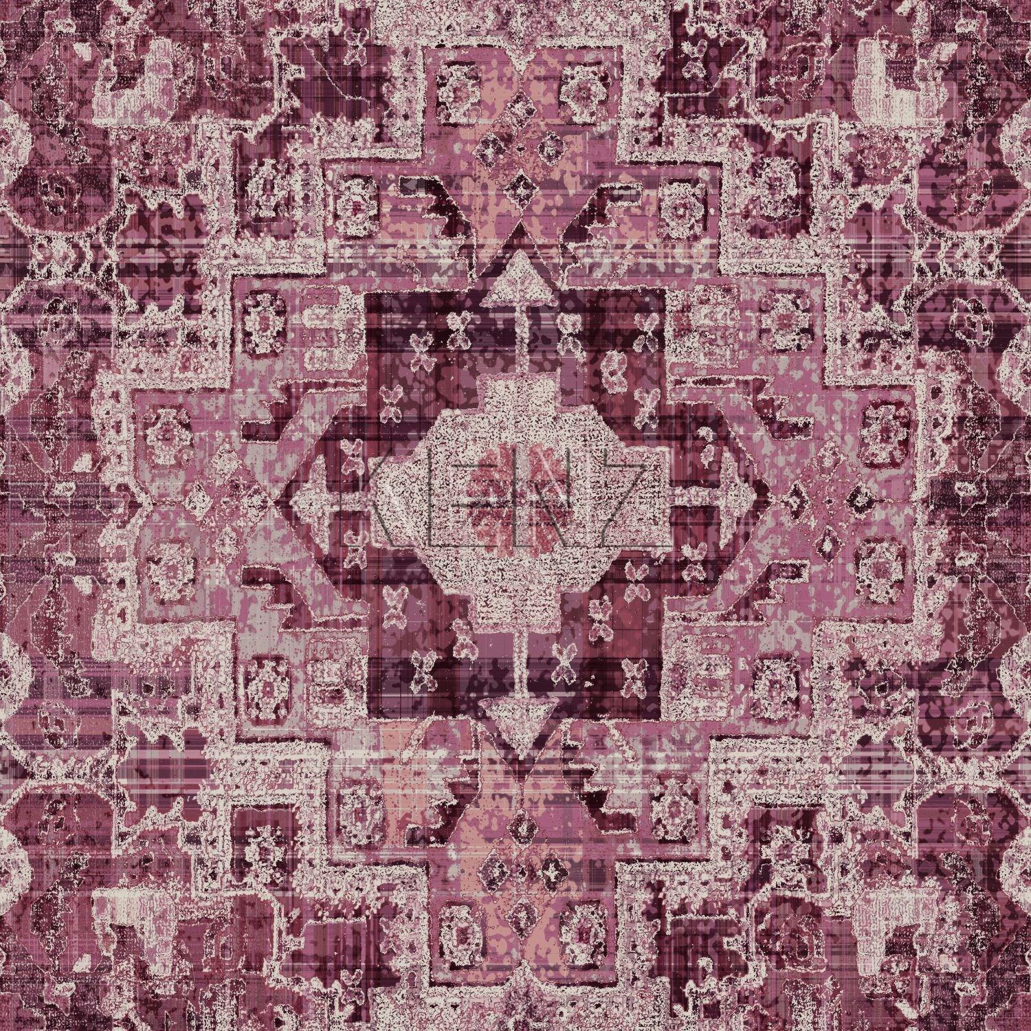 wallpaper oriental kilim carpet intense burgundy red 148657