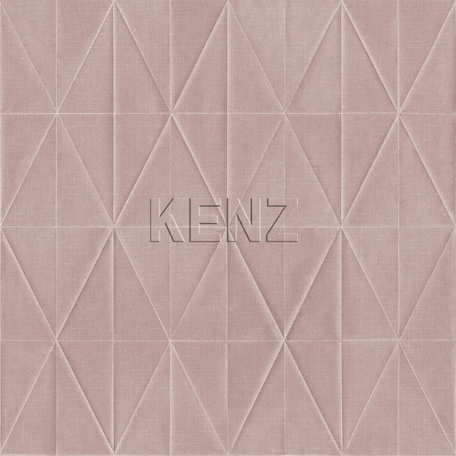wallpaper origami motif salmon pink 148709