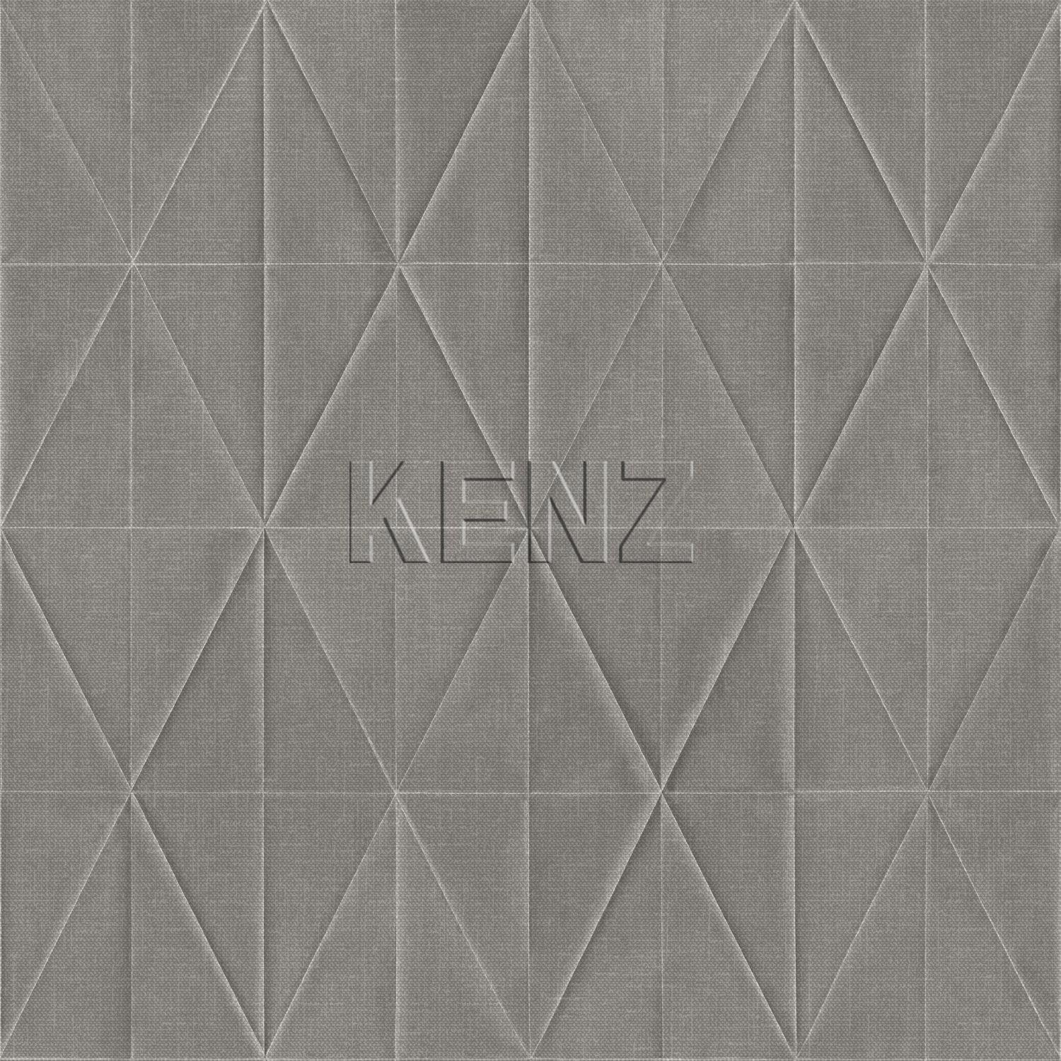 wallpaper origami motif dark gray 148710