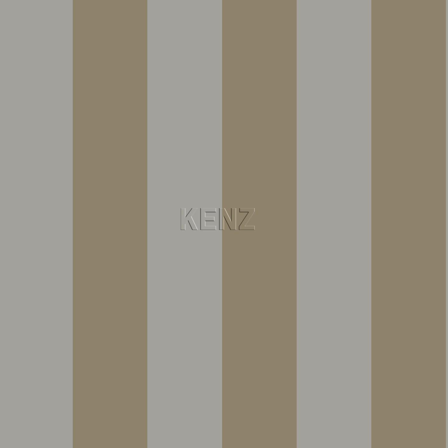 wallpaper stripes taupe and shiny bronze 326112