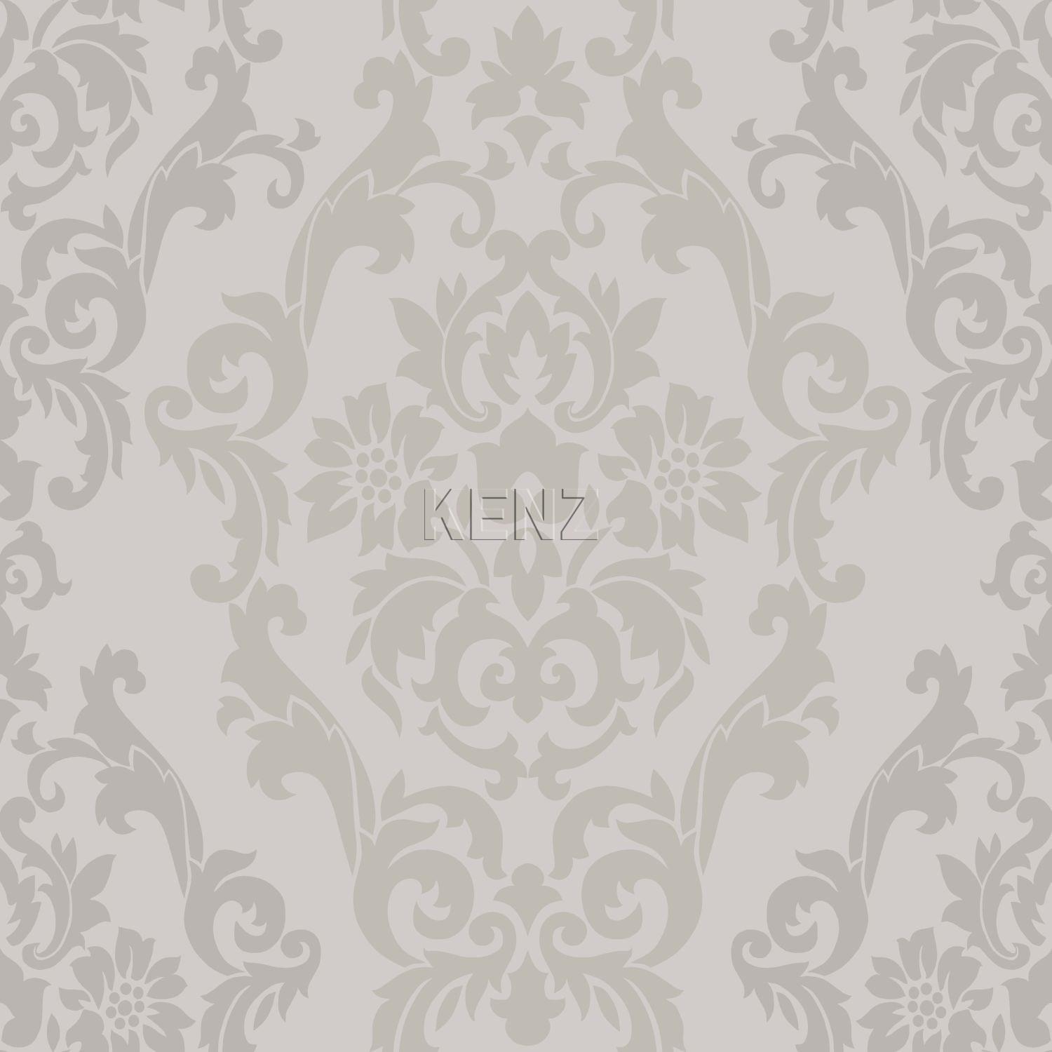 wallpaper ornaments taupe 346211