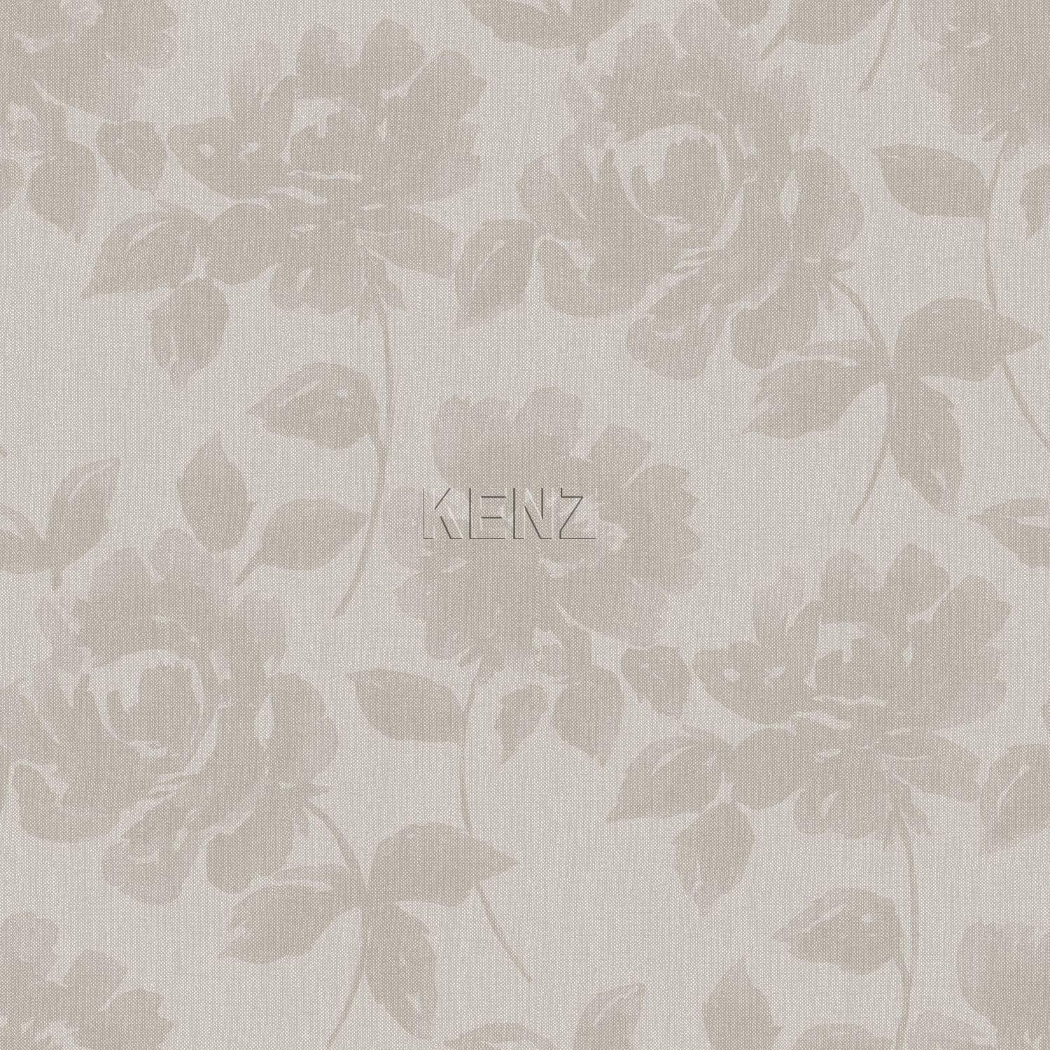 wallpaper roses light taupe 347028