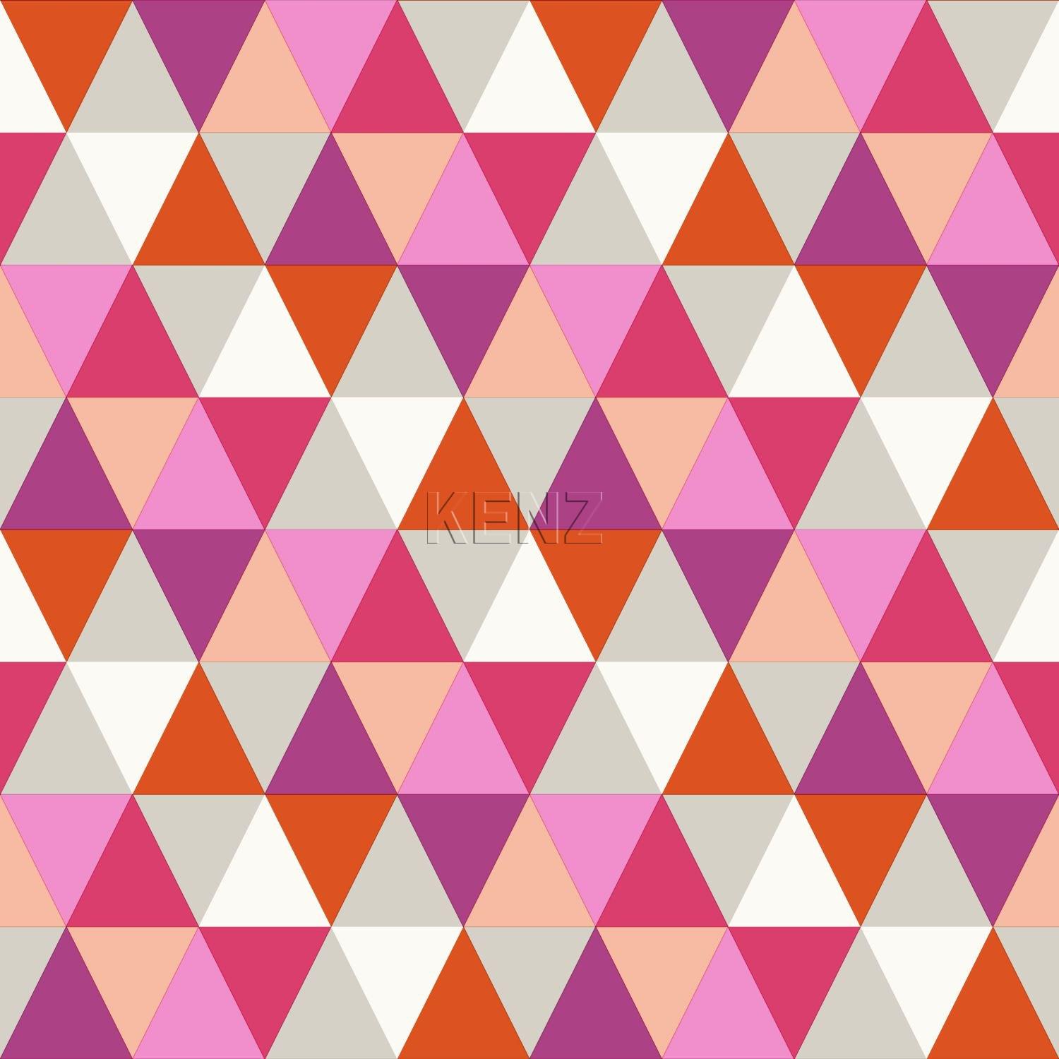wallpaper graphic triangles pink and orange 347201