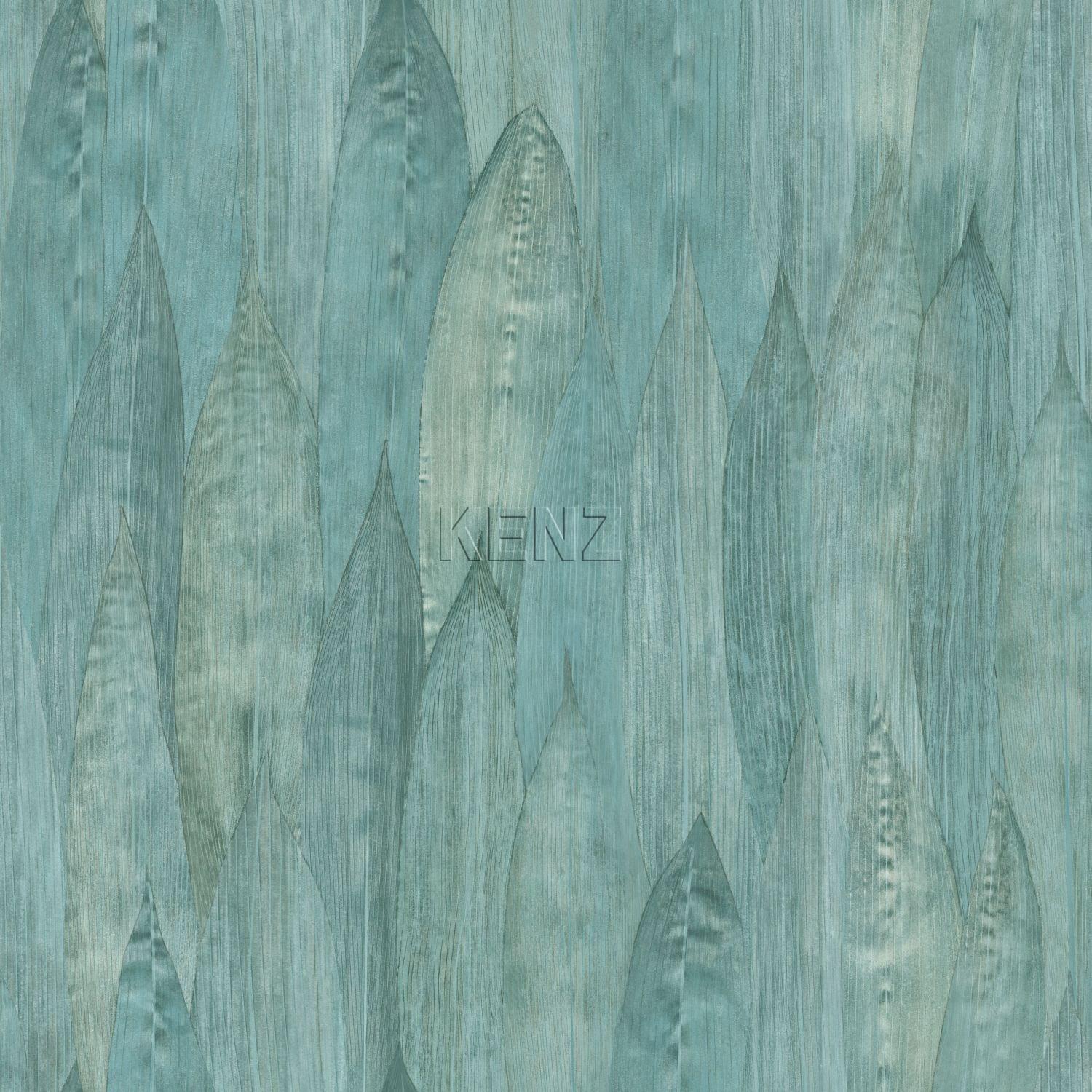 wallpaper leaves lagoon green 347369