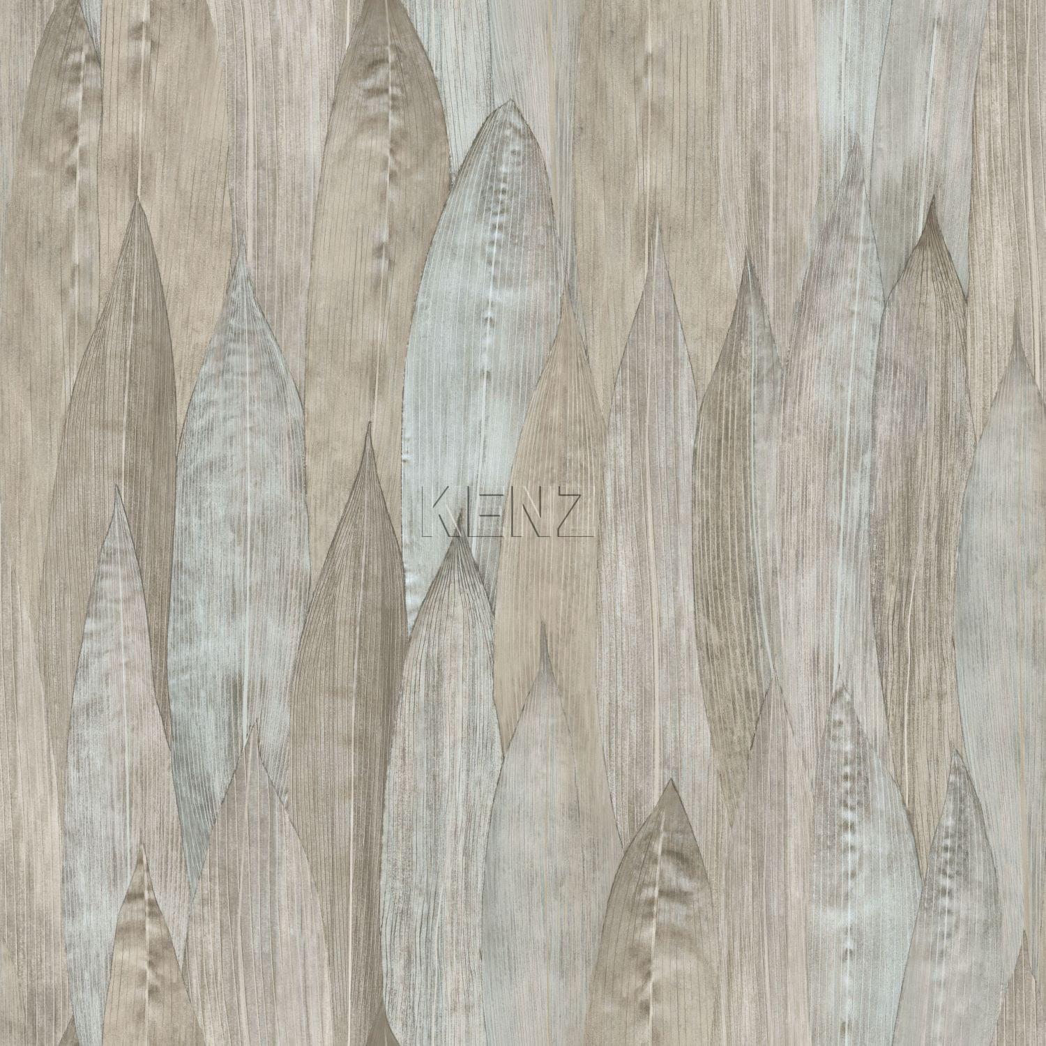 wallpaper leaves sand beige 347370
