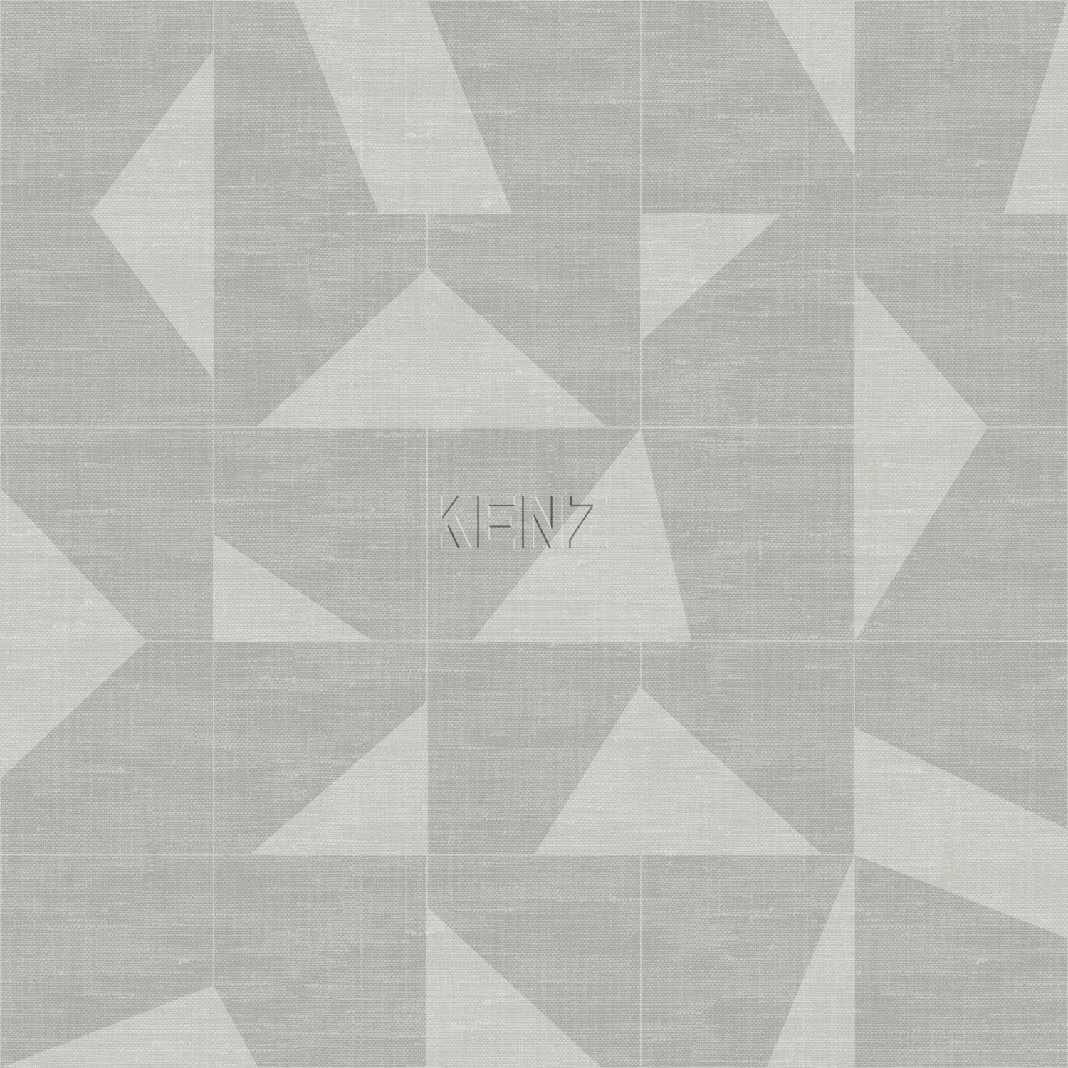 wallpaper graphic motif with woven structure light gray 347754
