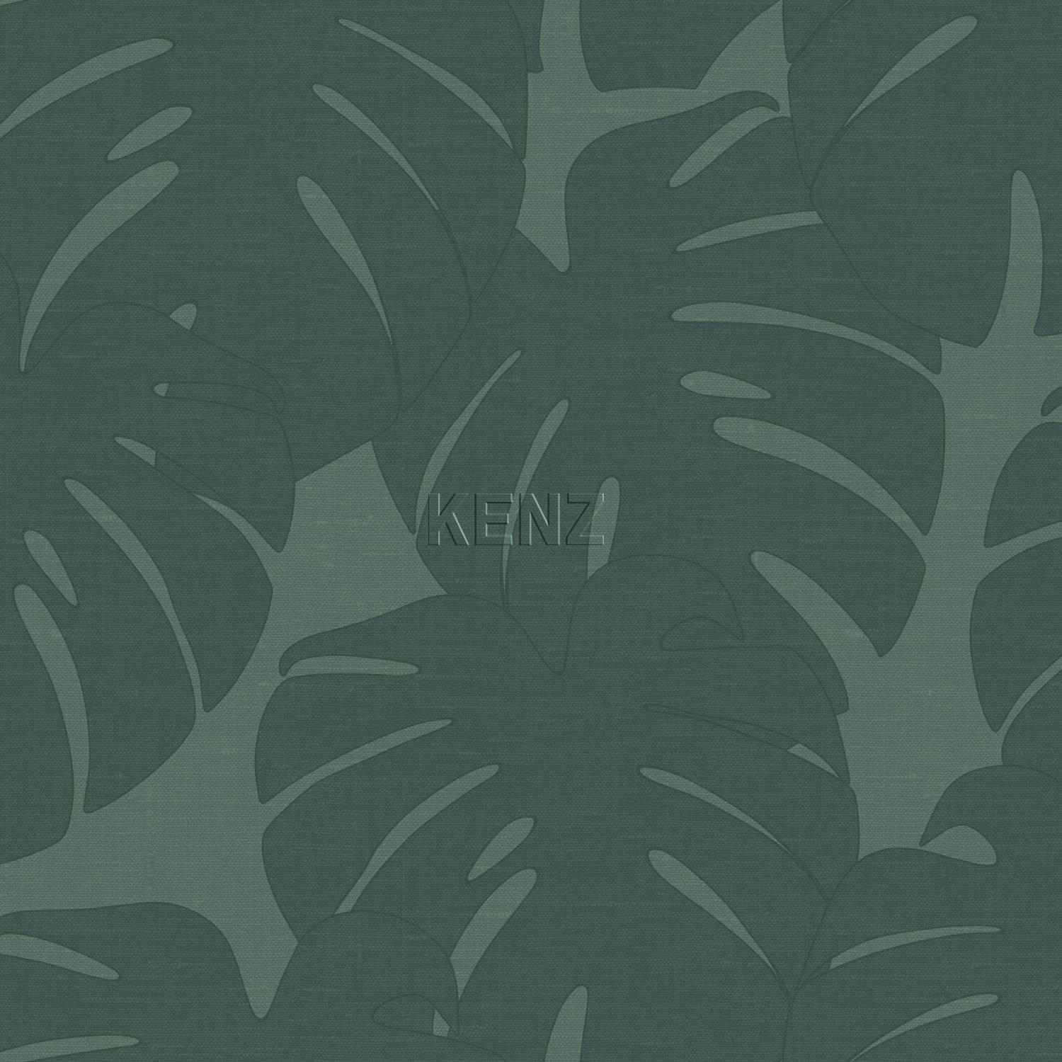 wallpaper leaves with textured texture sea green 347763