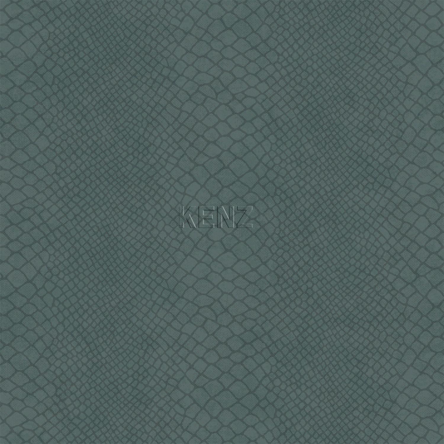 wallpaper snake print petrol blue 347770