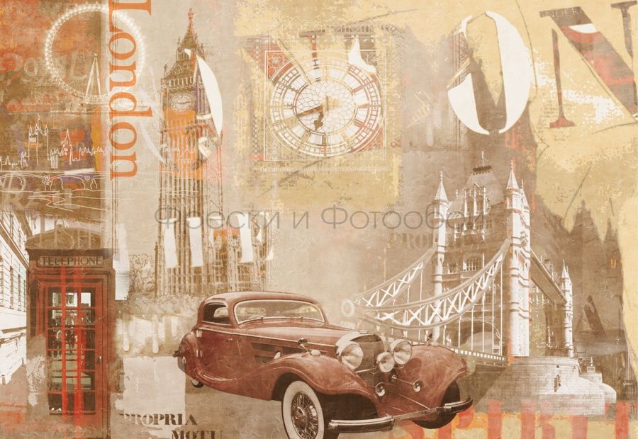Retro Collage, London