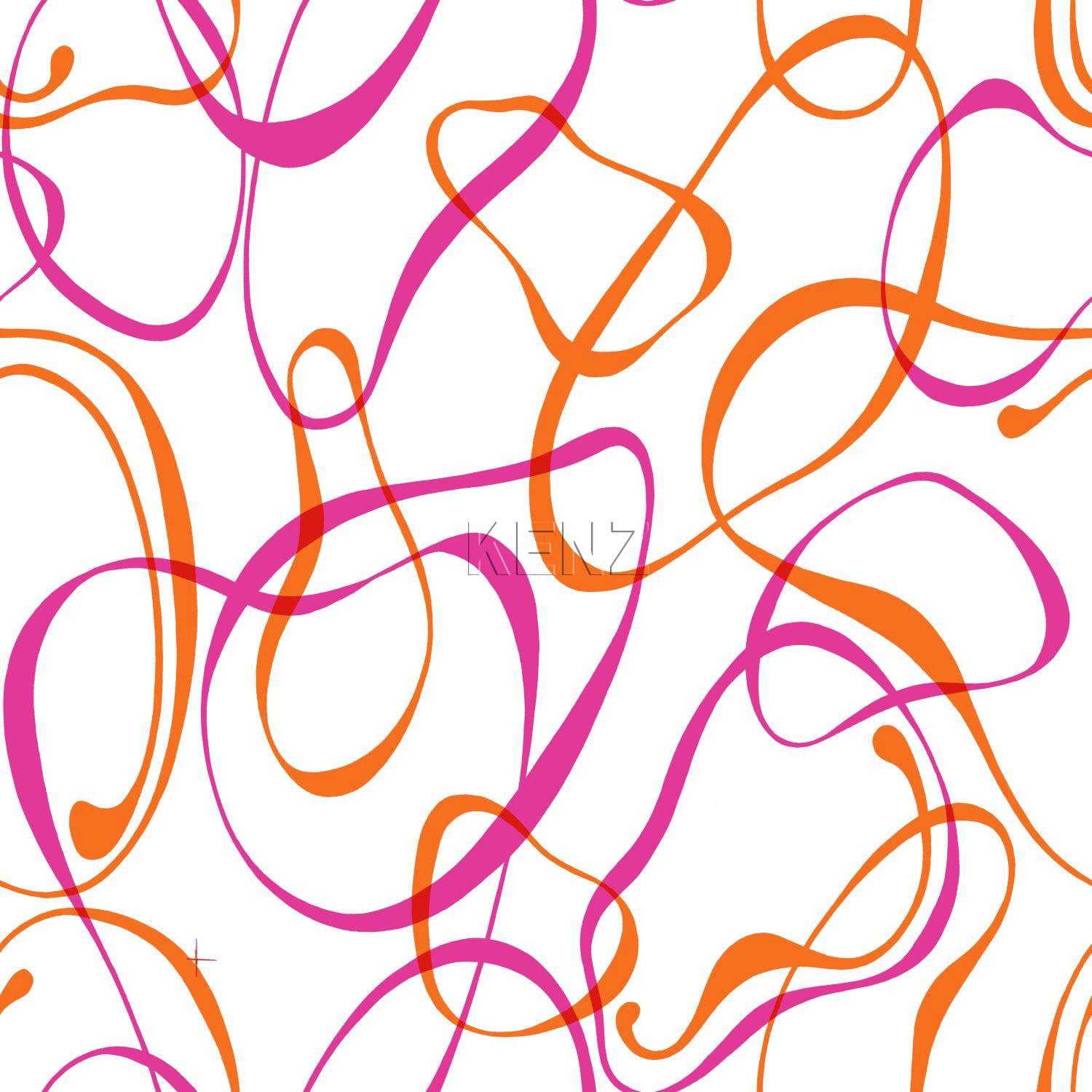 wallpaper graphic circles orange and pink 935211
