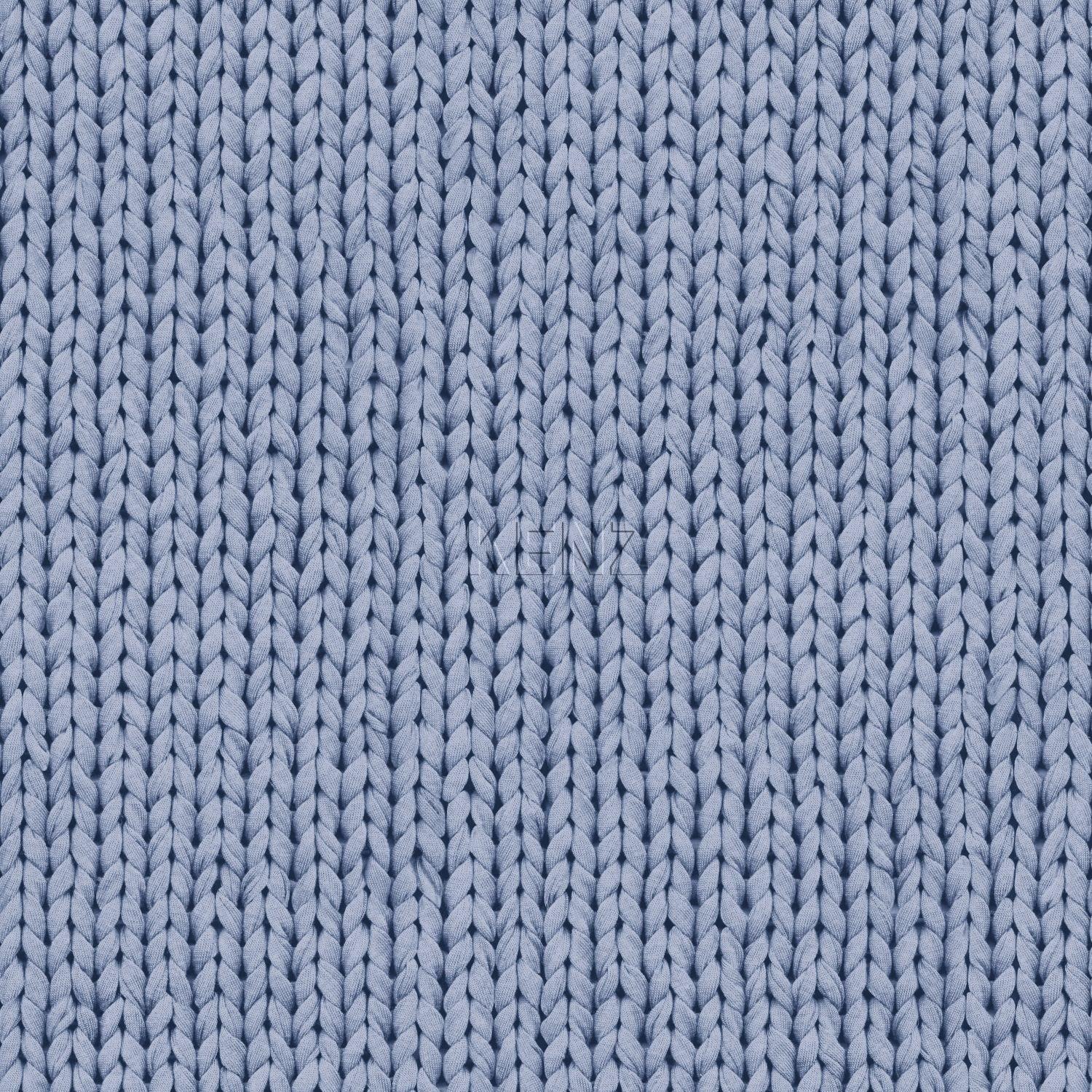 wallpaper knitted grayish blue 935241