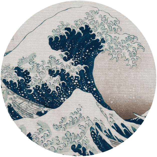 Hokusai kolo wymiarowanie