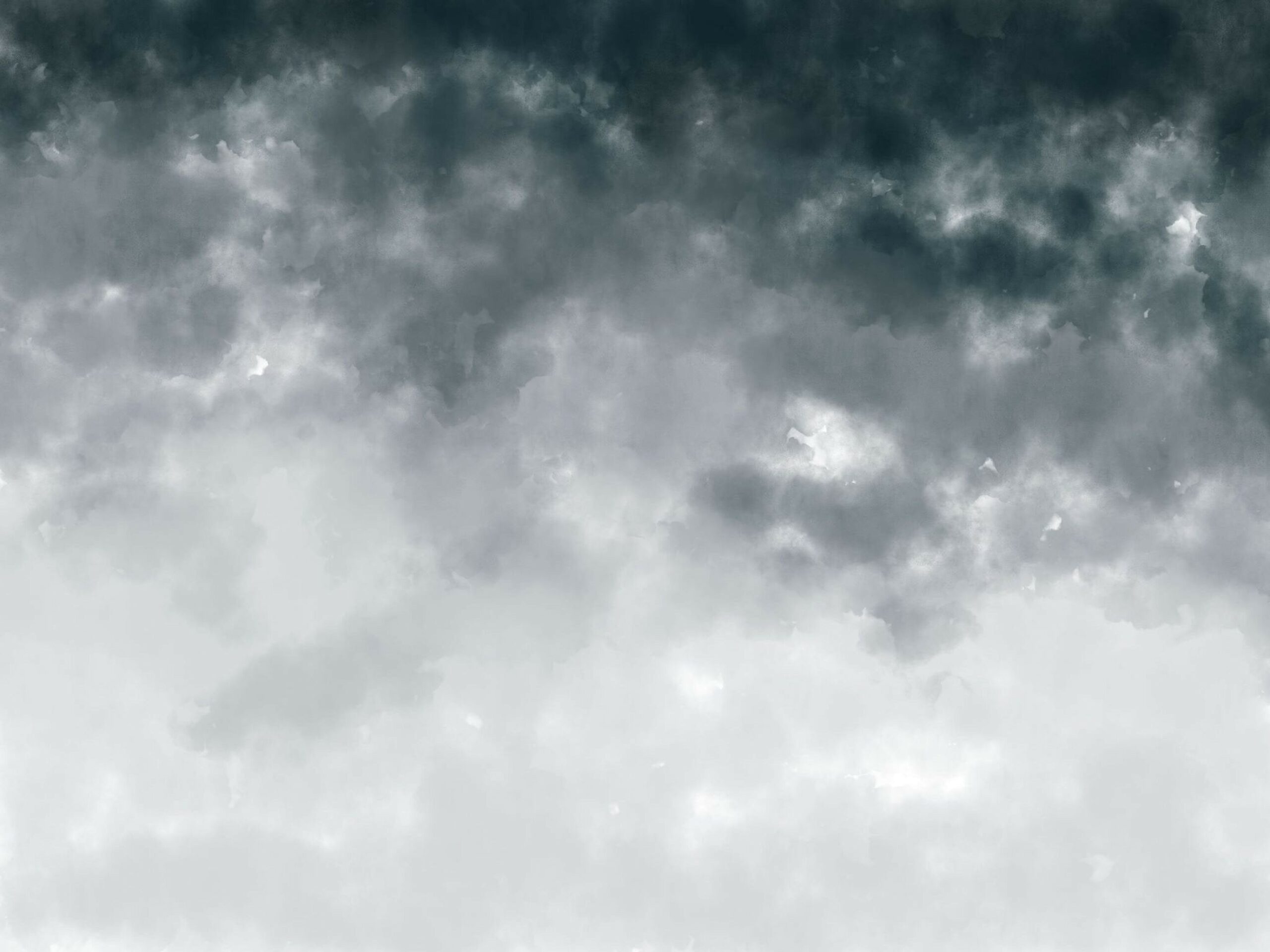 Watercolor Ombre Storm