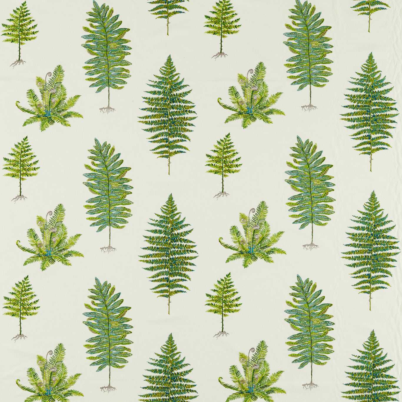 Fernery Embroidery 2